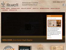 Tablet Screenshot of hearthpeoria.com